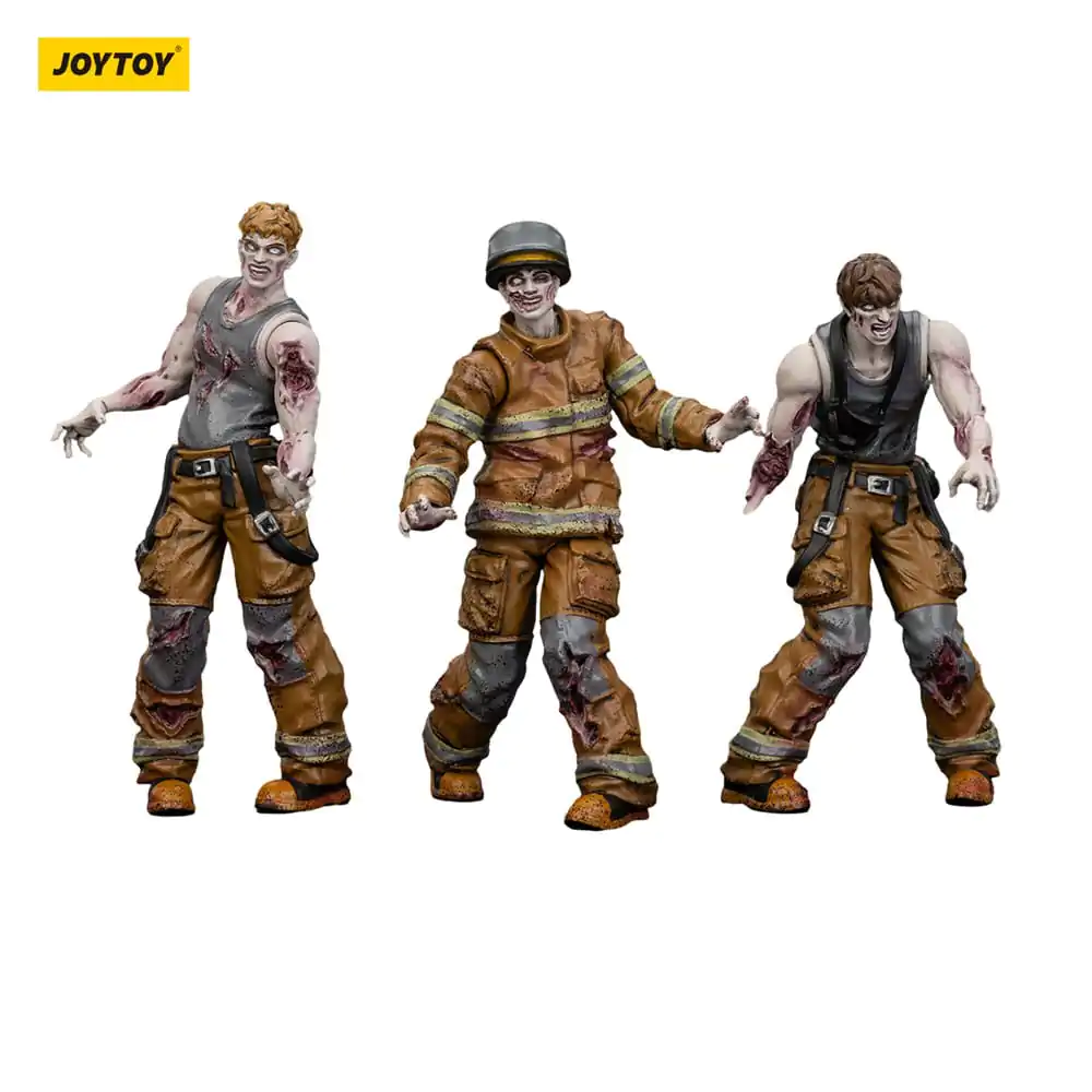 Zombie Dark Source akcijske figure 3-Pack Gasilci 8 cm fotografija izdelka