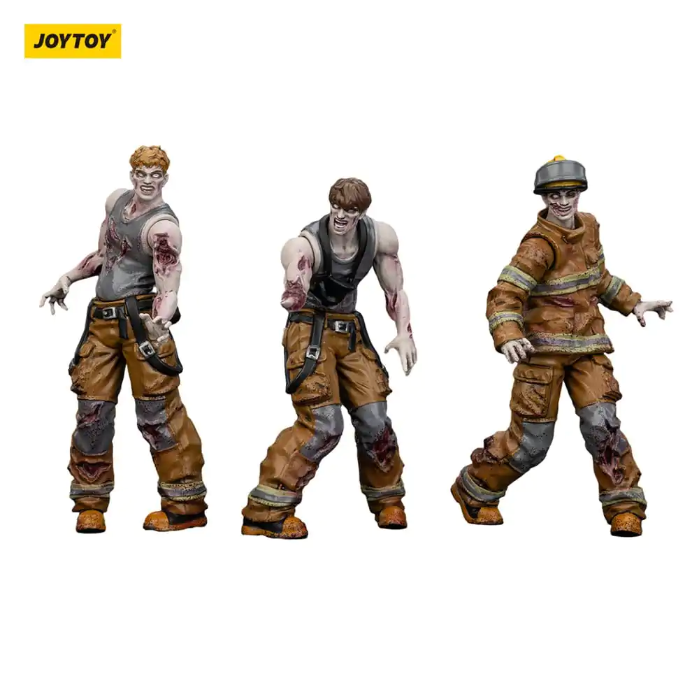 Zombie Dark Source akcijske figure 3-Pack Gasilci 8 cm fotografija izdelka