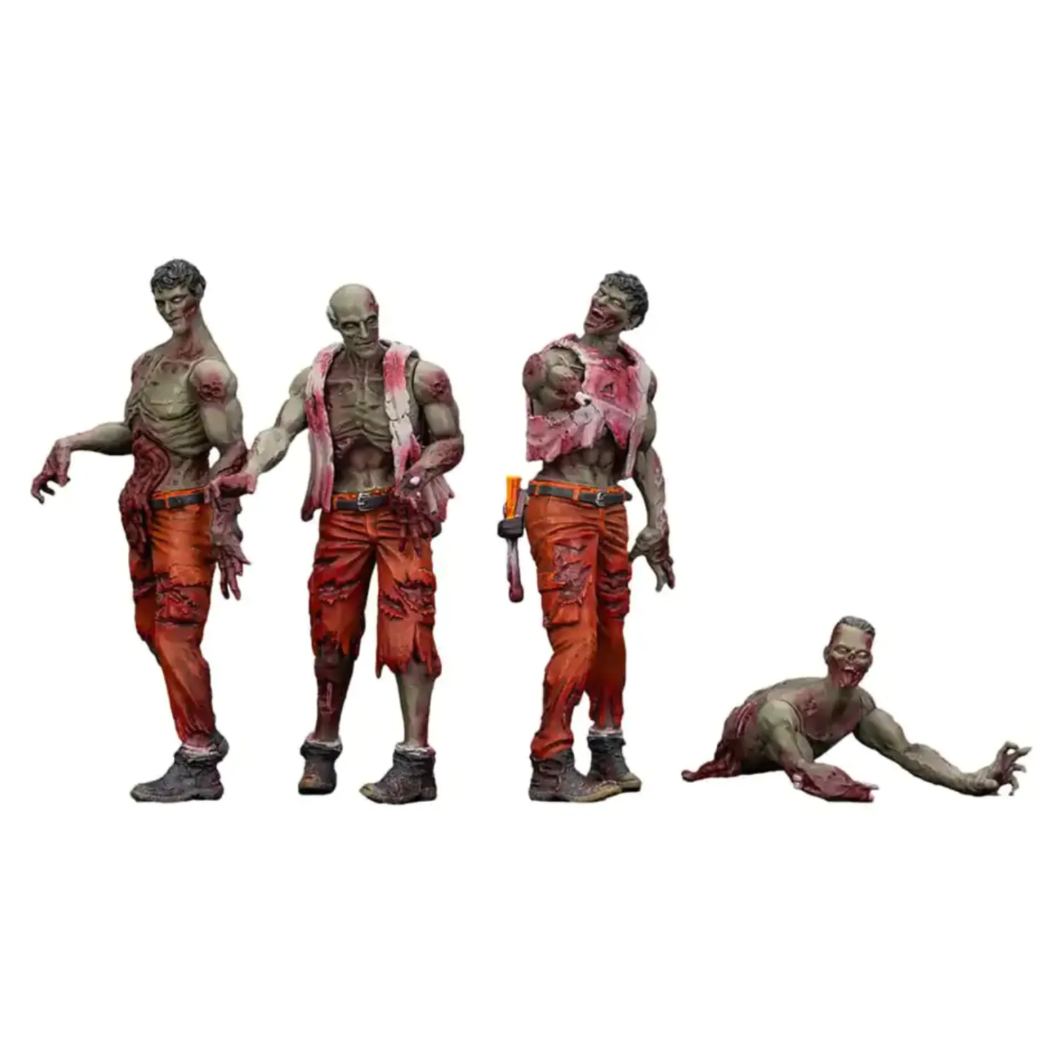 Zombie Dark Source akcijske figure - komplet 4 figurice Mehaniki 8 cm fotografija izdelka