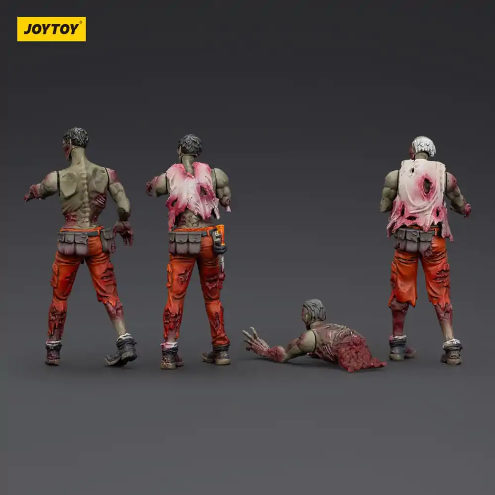 Zombie Dark Source akcijske figure - komplet 4 figurice Mehaniki 8 cm fotografija izdelka