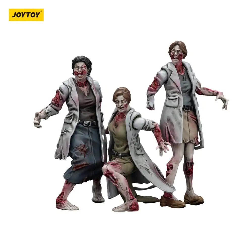 Zombie Dark Source akcijske figure 3-Pack zdravniki 8 cm fotografija izdelka