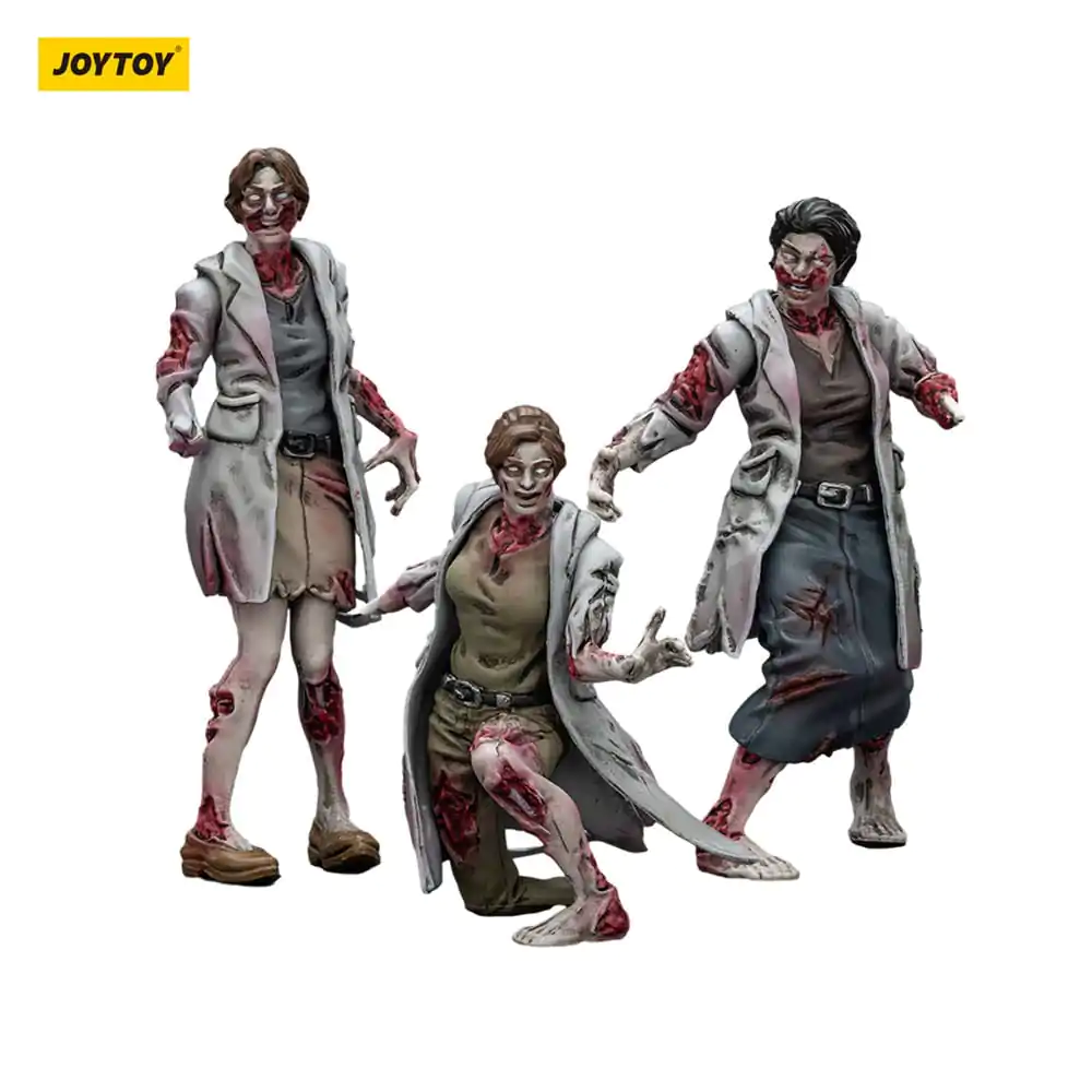 Zombie Dark Source akcijske figure 3-Pack zdravniki 8 cm fotografija izdelka