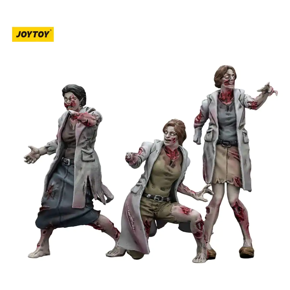 Zombie Dark Source akcijske figure 3-Pack zdravniki 8 cm fotografija izdelka