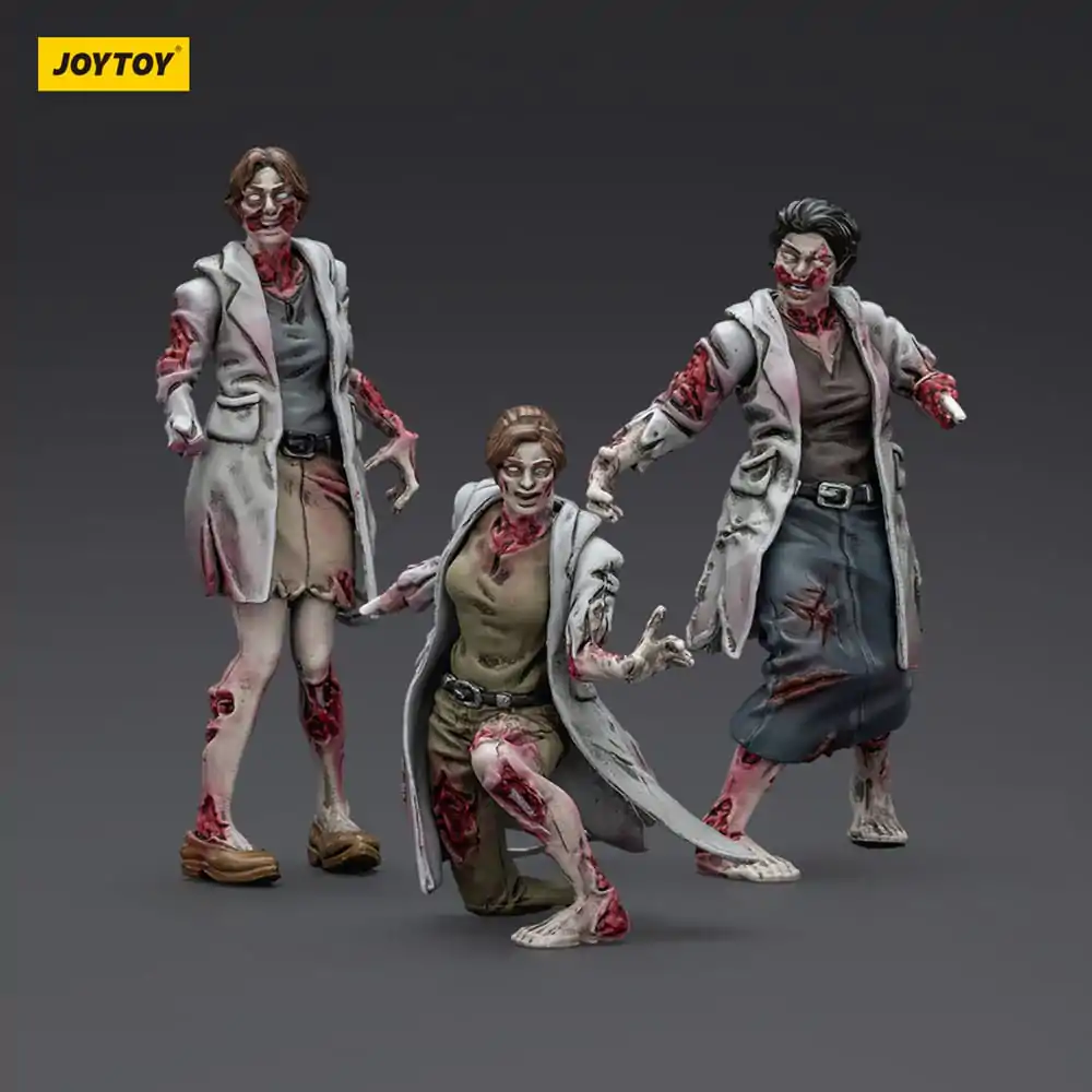 Zombie Dark Source akcijske figure 3-Pack zdravniki 8 cm fotografija izdelka