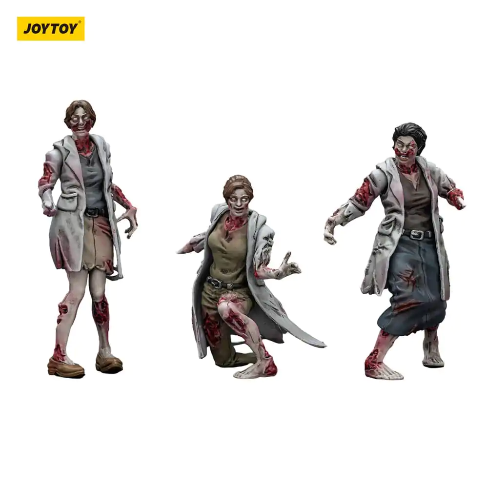 Zombie Dark Source akcijske figure 3-Pack zdravniki 8 cm fotografija izdelka