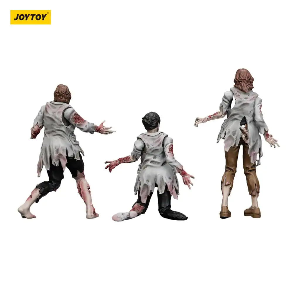 Zombie Dark Source akcijske figure - 3-Pack znanstvenice (ženske) 8 cm fotografija izdelka