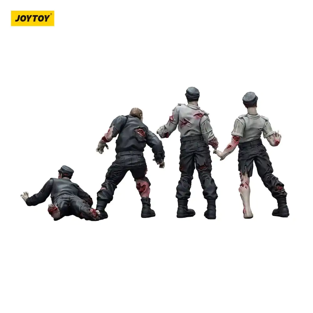 Zombie Dark Source Action Figures 4-Pack varnostniki 8 cm fotografija izdelka