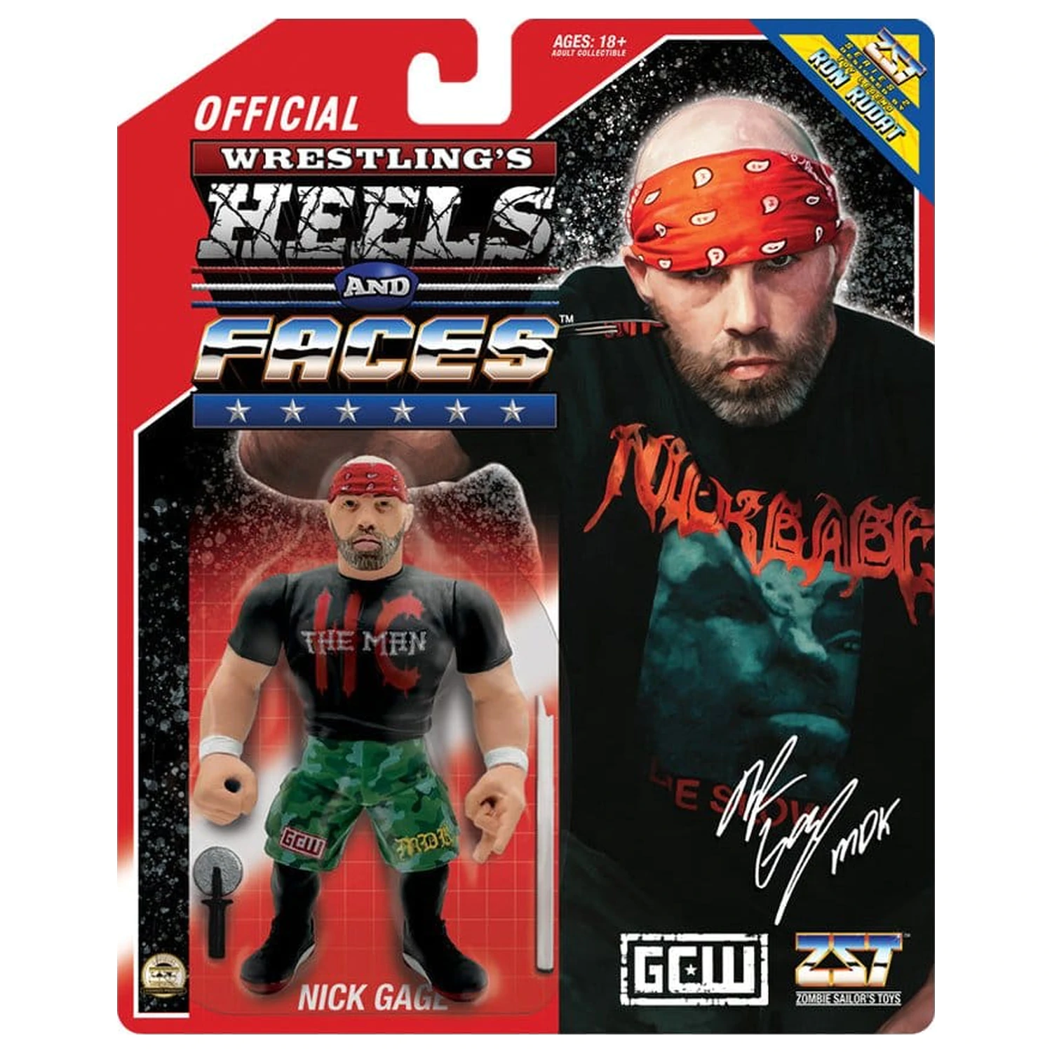 Zombie Sailor's Toys akcijska figura Nick Gage 11 cm fotografija izdelka