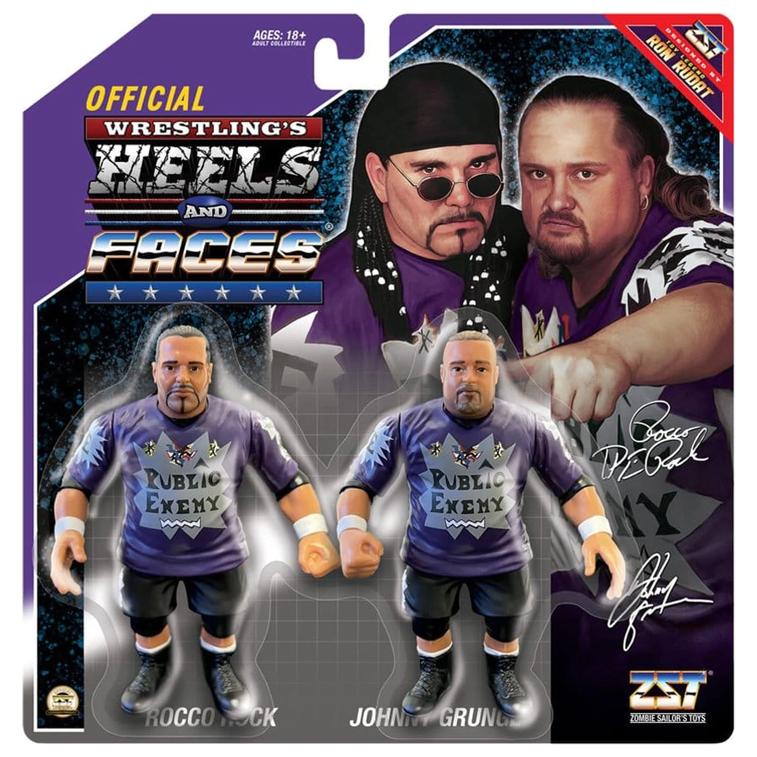 Zombie Sailor's Toys Action Figures 2-Pack Rocco Rock and Johnny Grunge Public Enemy 11 cm fotografija izdelka