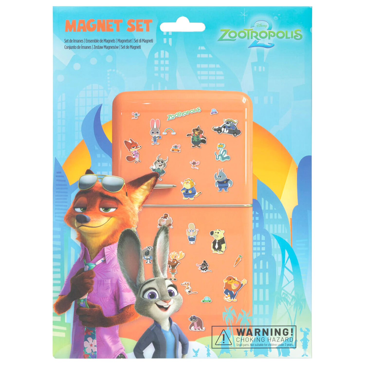 Zootopia 2 set magnetov fotografija izdelka
