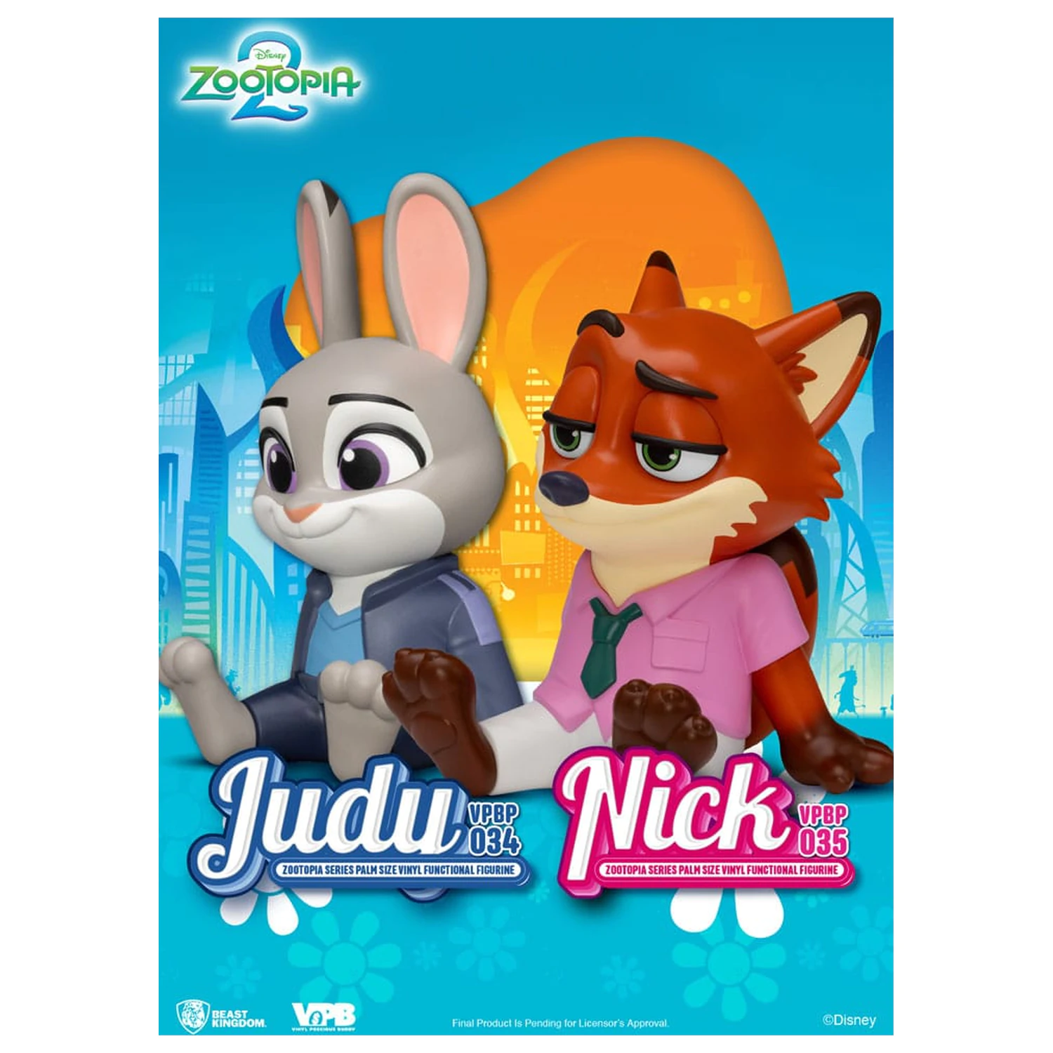 Zootopia Piggy vinilna banka Nick 15 cm fotografija izdelka