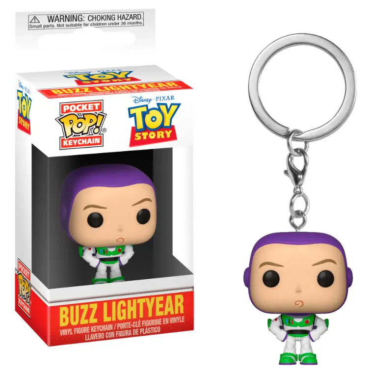 Toy Story Pocket POP! Vinyl obesek za ključe Buzz 4 cm fotografija izdelka