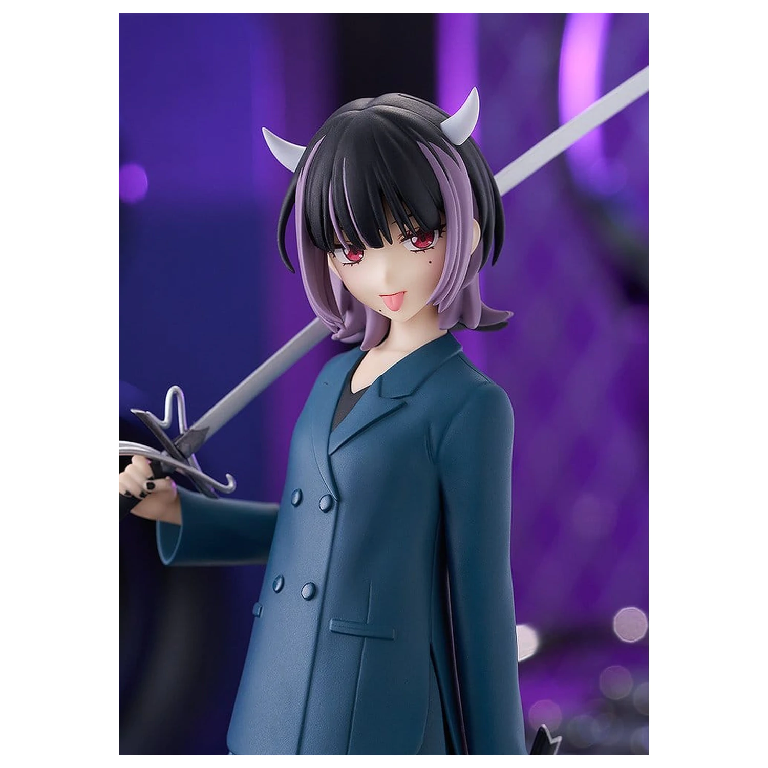 Zutto Mayonaka De Iinoni Pop Up Parade PVC figura Nira-chan Devil (Time Left) 17 cm fotografija izdelka