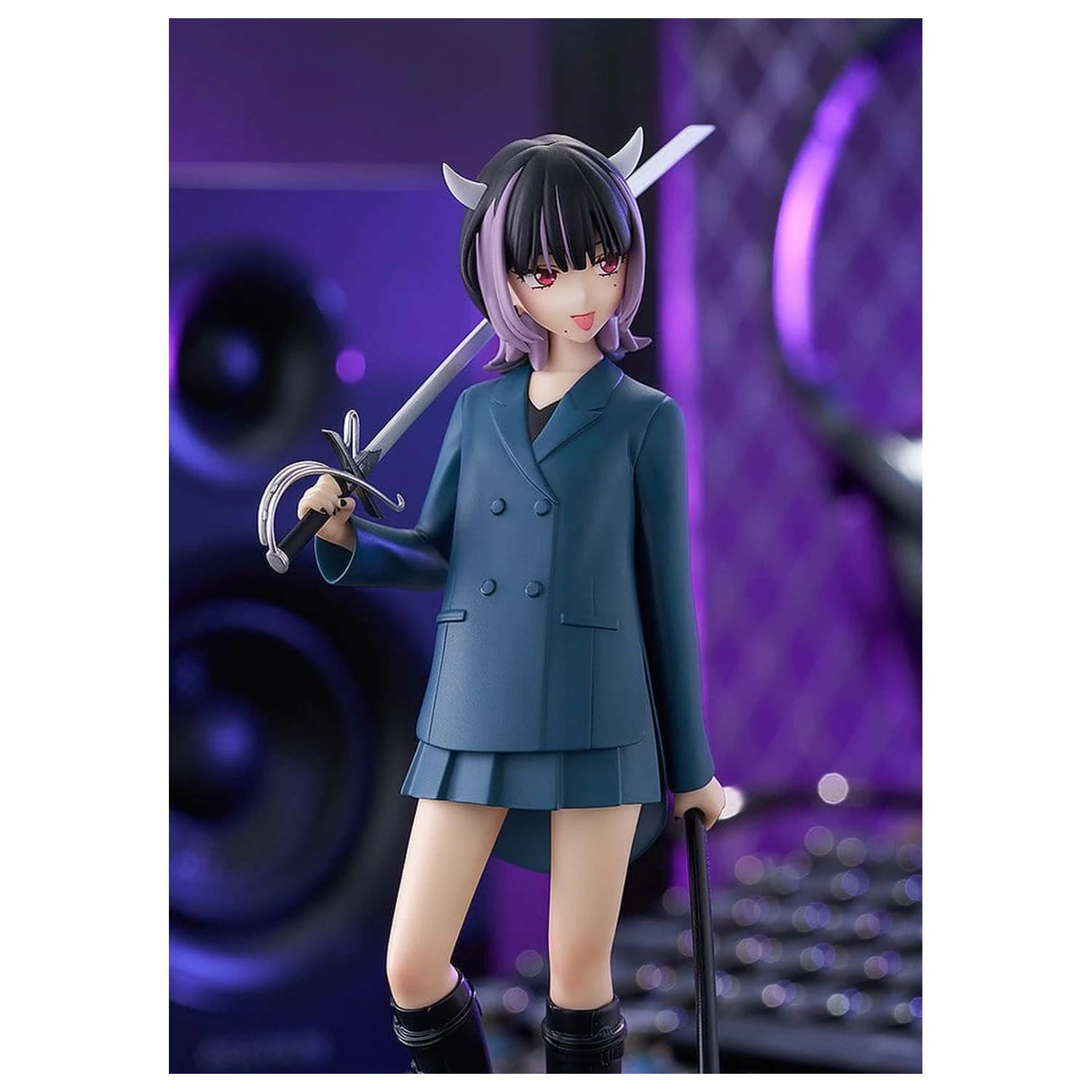 Zutto Mayonaka De Iinoni Pop Up Parade PVC figura Nira-chan Devil (Time Left) 17 cm fotografija izdelka