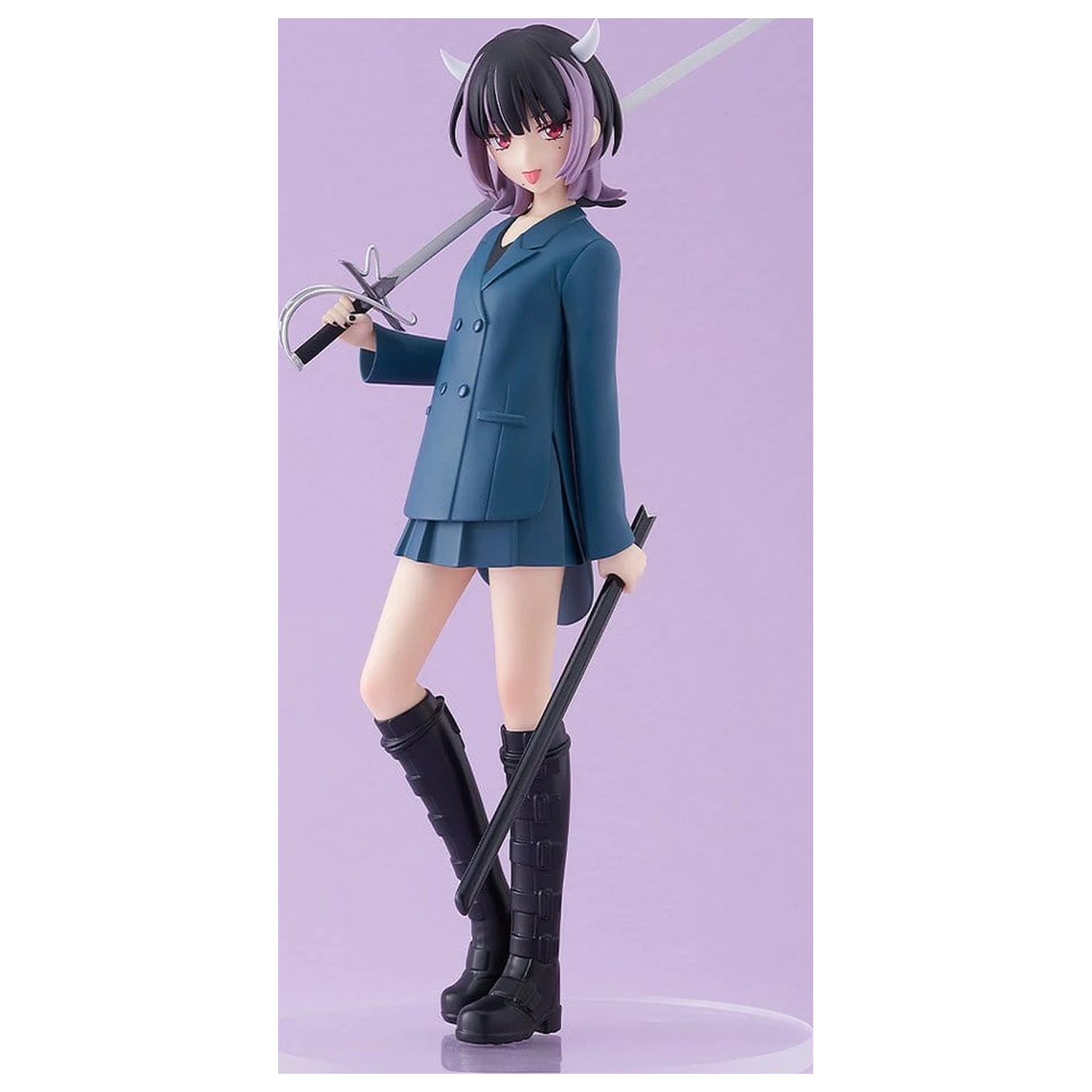 Zutto Mayonaka De Iinoni Pop Up Parade PVC figura Nira-chan Devil (Time Left) 17 cm fotografija izdelka