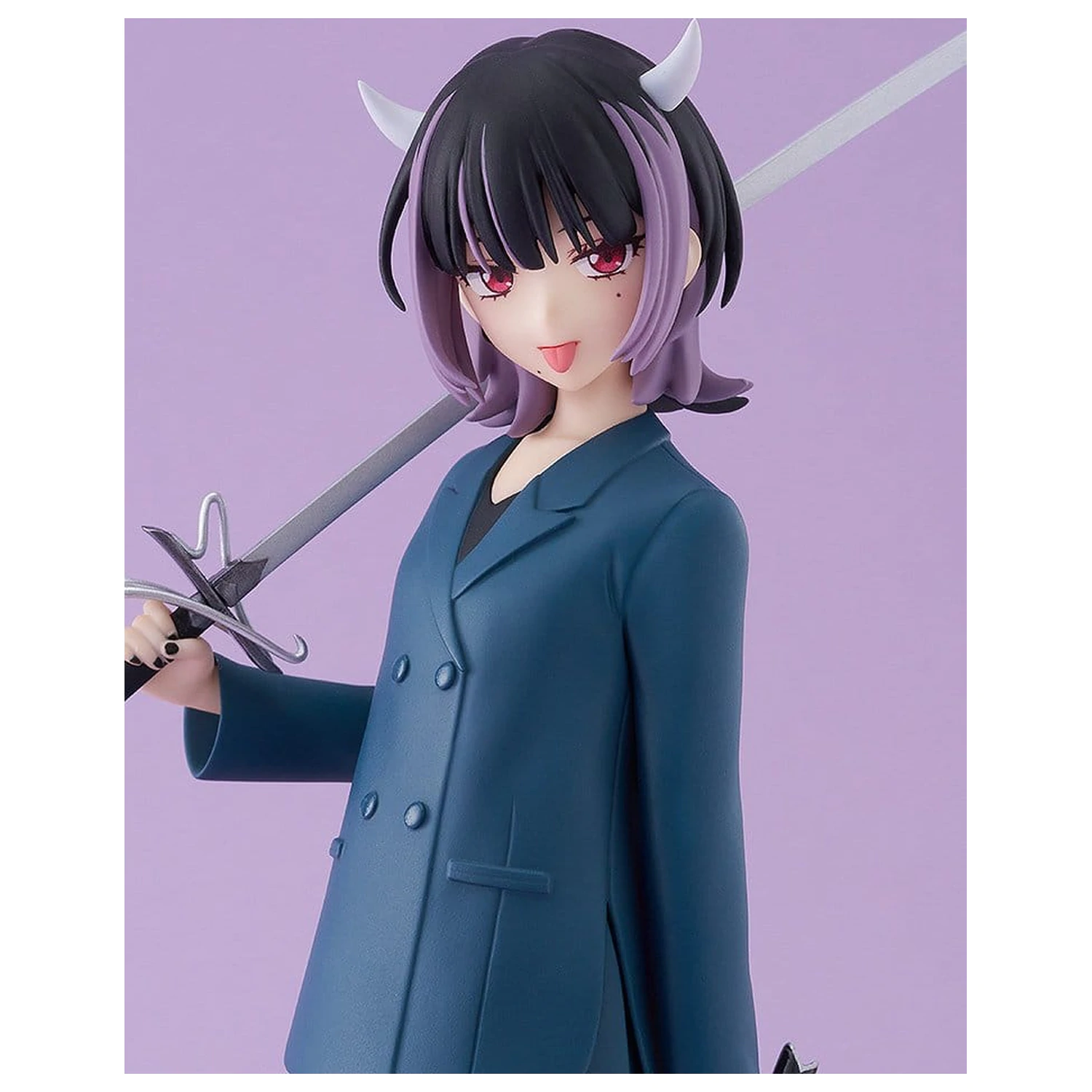 Zutto Mayonaka De Iinoni Pop Up Parade PVC figura Nira-chan Devil (Time Left) 17 cm fotografija izdelka
