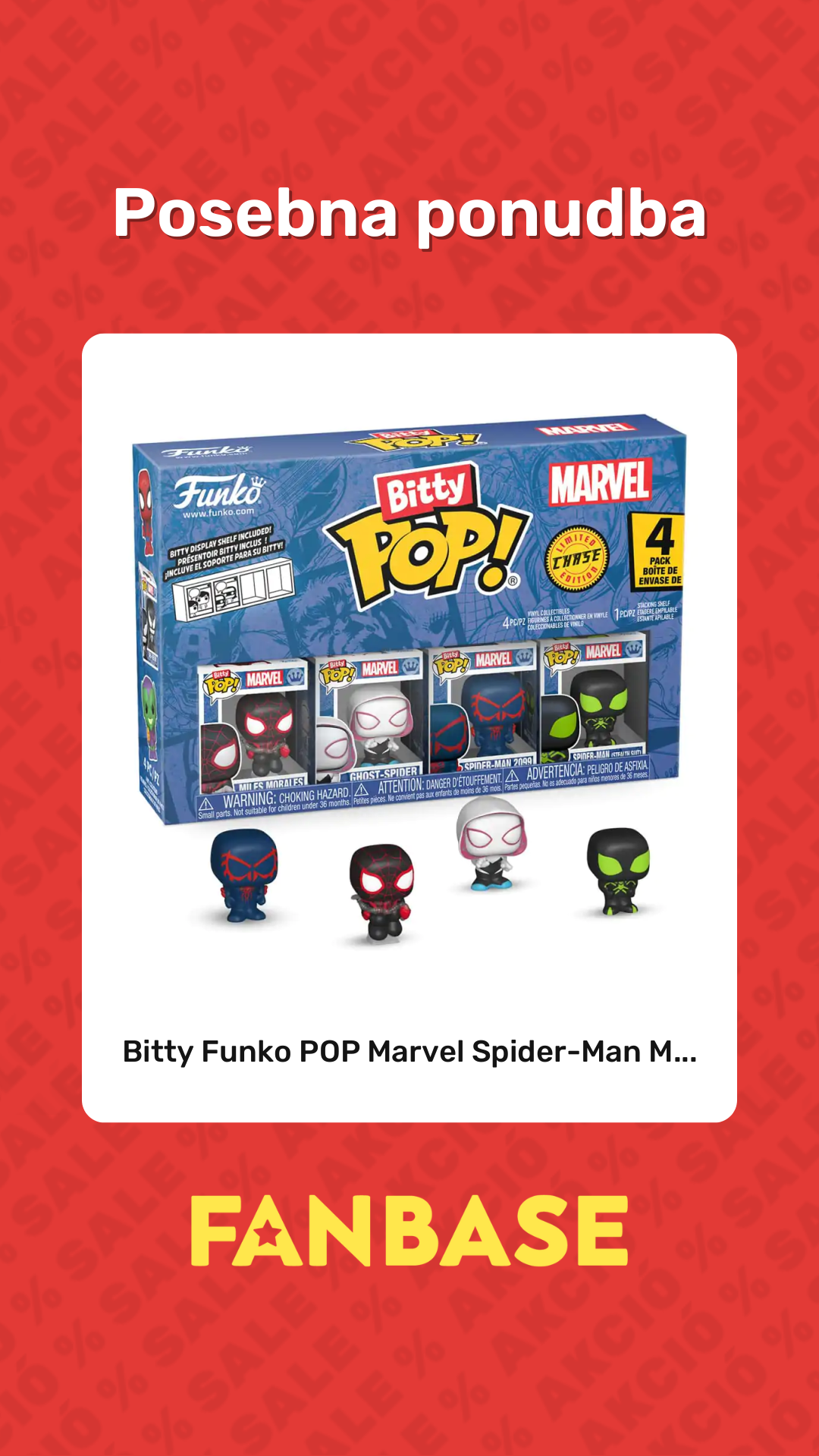 Posebna ponubda: Bitty Funko POP Marvel Spider-Man M...