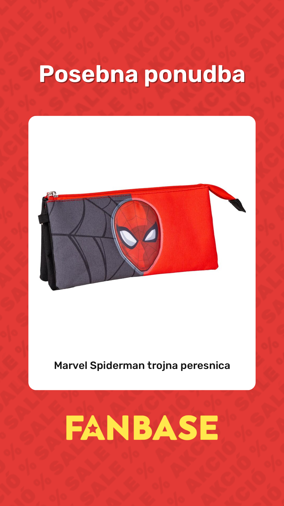 Posebna ponubda: Marvel Spiderman trojna peresnica