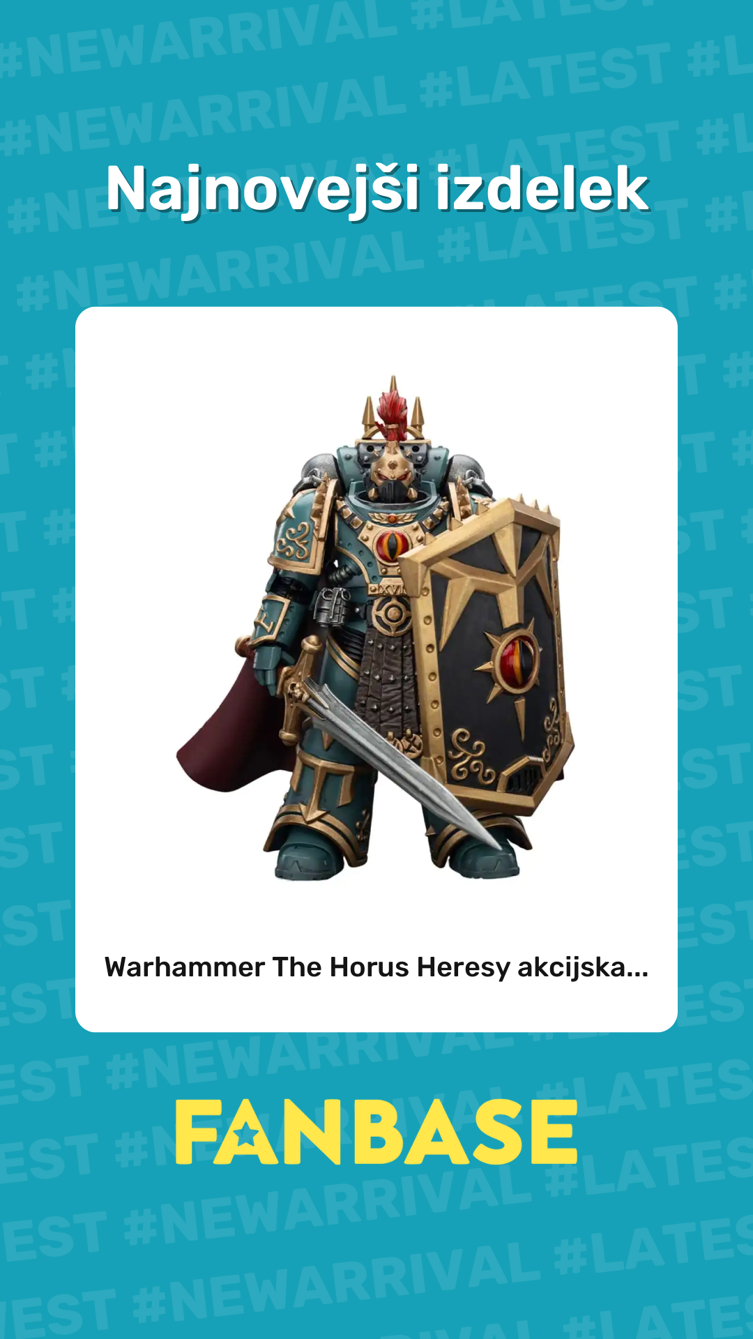 Najnovejši izdelek: Warhammer The Horus Heresy akcijska...