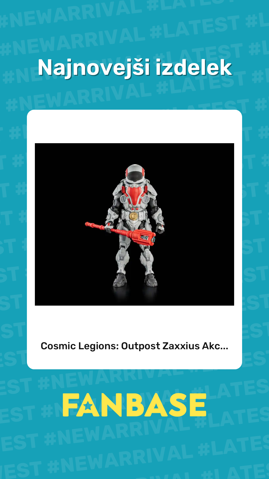 Najnovejši izdelek: Cosmic Legions: Outpost Zaxxius Akc...
