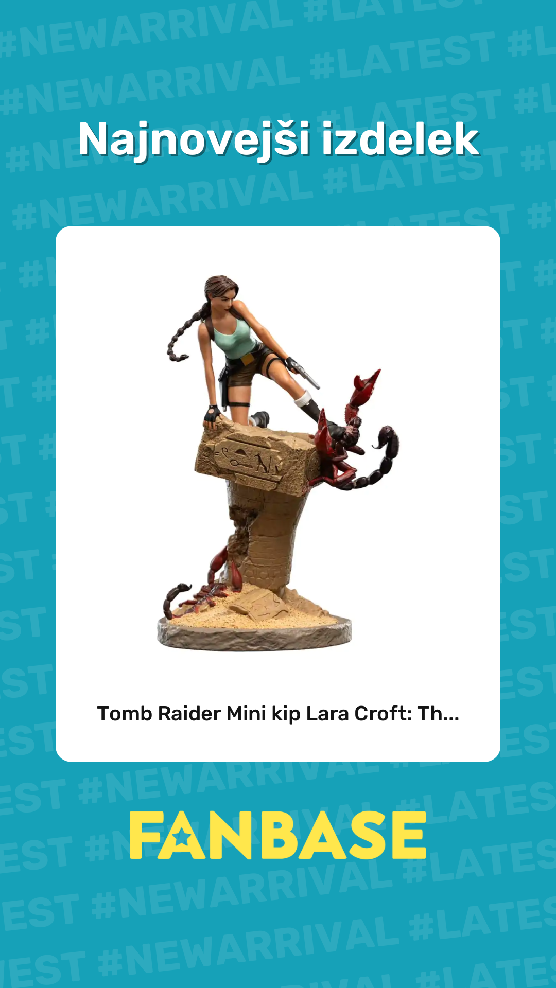 Najnovejši izdelek: Tomb Raider Mini kip Lara Croft: Th...