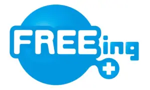 Freeing izdelki darila logo