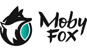 MobyFox izdelki darila logo