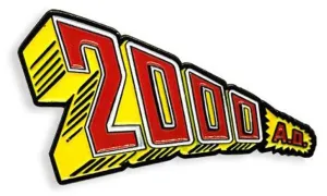 2000 AD izdelki darila logo