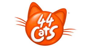 44 Cats izdelki darila logo