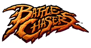 Battle Chasers izdelki darila logo