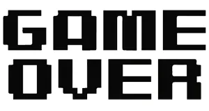 Game Over izdelki darila logo