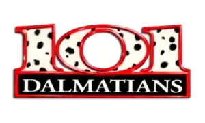 101 Dalmatians predpražniki logo