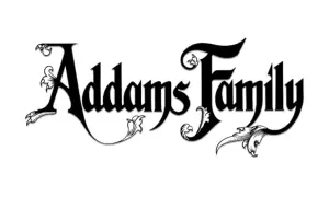 Addams Family izdelki darila logo