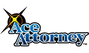 Ace Attorney obesek za ključe logo