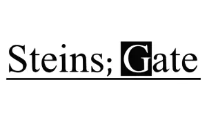 Steins Gate izdelki darila logo