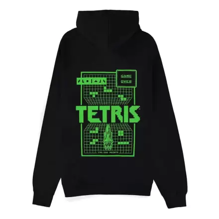Tetris Game Over pulover s kapuco in zadrgo fotografija izdelka