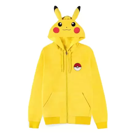 Pokémon jopica s kapuco na zadrgo Pikachu termékfotója