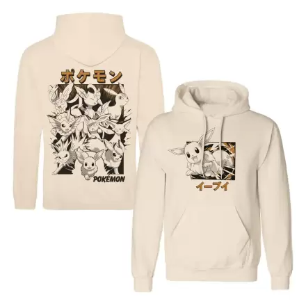 Pokémon pulover s kapuco Eevee Evolutions Katakana fotografija izdelka