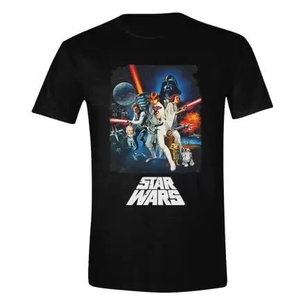 Star Wars A New Hope majica s kratkimi rokavi Retro Poster fotografija izdelka