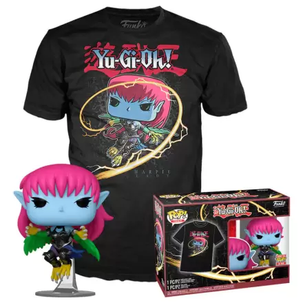 Yu-Gi-Oh! Funko POP! & Majica v škatli Cyber Harpie Lady fotografija izdelka