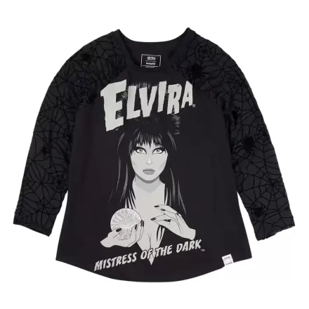 Elivira by Loungefly majica T-shirt uniseks, nabran raglan fotografija izdelka