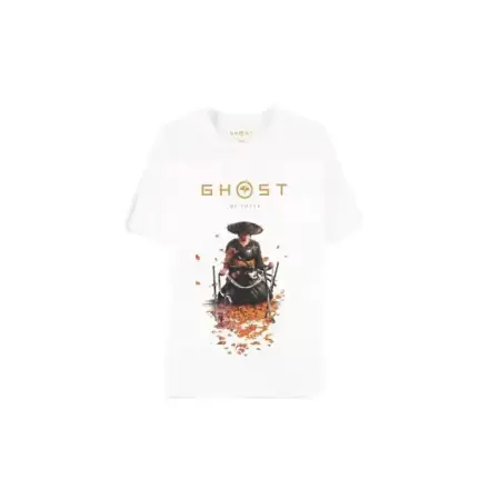 Ghost of Yotei T-majica Samurai White fotografija izdelka