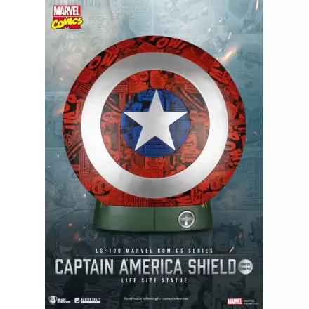 Marvel Comics PVC Captain America Shield kip v naravni velikosti 64 cm fotografija izdelka