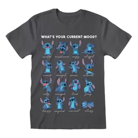 Lilo & Stitch majica Stitch Emotions Charcoal fotografija izdelka