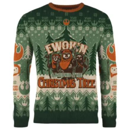 Star Wars božični pulover Ewok'n around the Christmas Tree fotografija izdelka