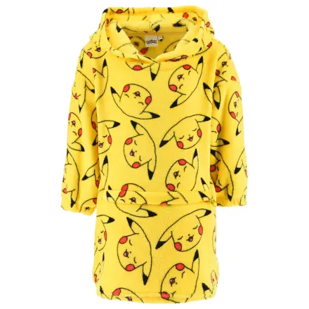 Pokemon Pikachu nosljiva plišasta flis odeja pončo fotografija izdelka