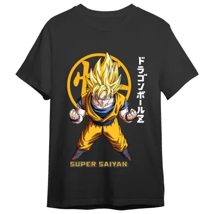 Dragon Ball Z Goku Super Saiyan Kanji majica za odrasle fotografija izdelka