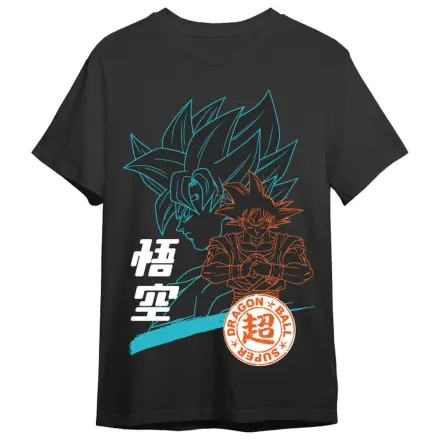 Dragon Ball Super Goku Silhuete odrasla majica fotografija izdelka