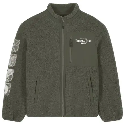 Attack On Titan Logo Sherpa jakna fotografija izdelka