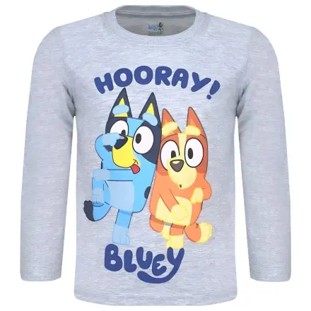 Bluey Hooray! Siva majica z dolgimi rokavi / top fotografija izdelka